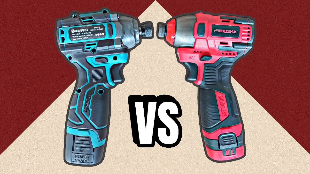 Perbandingan impact driver DAGMARA & BULTRAX 18V