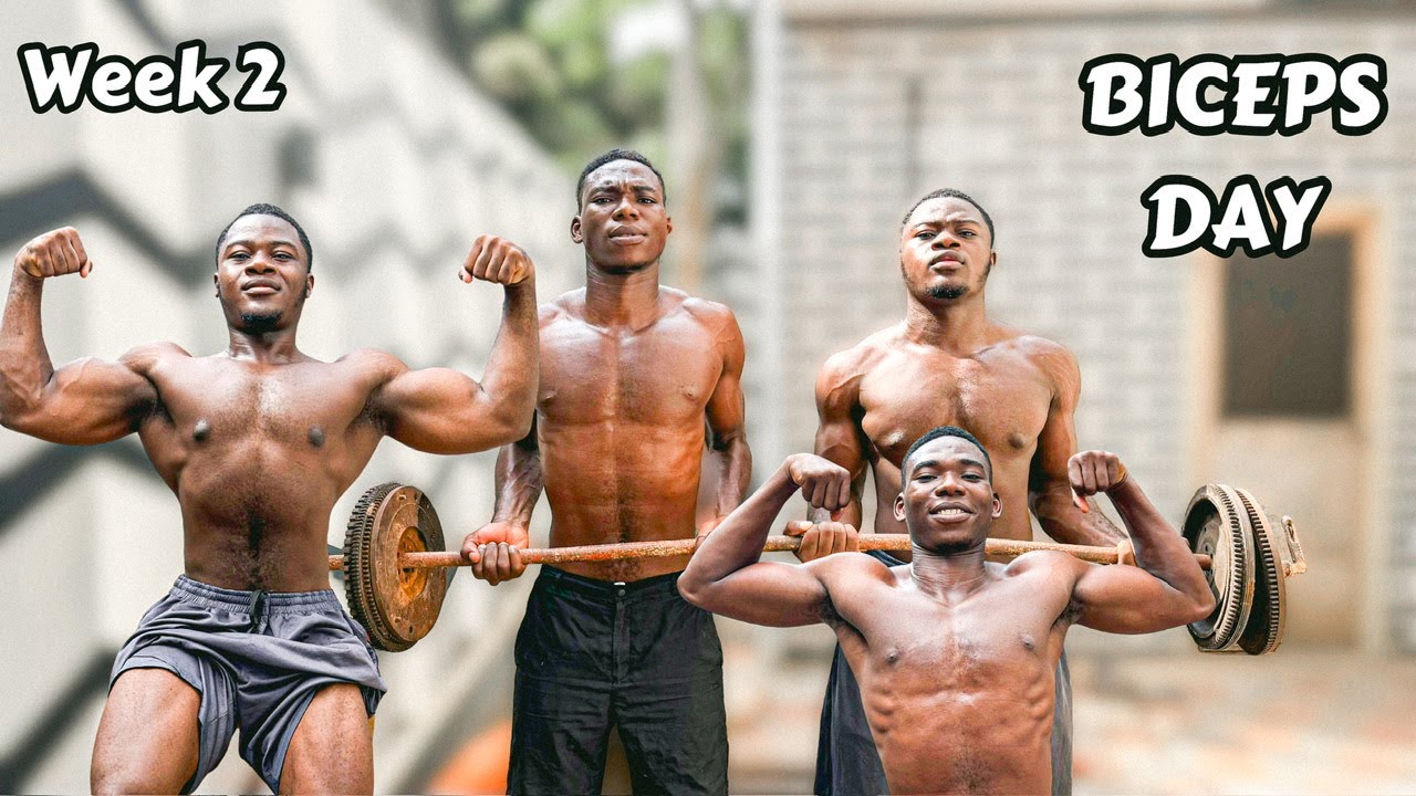 BICEPS  DAY - MY PERSONAL WORKOUT PLAN (WEEK 2)