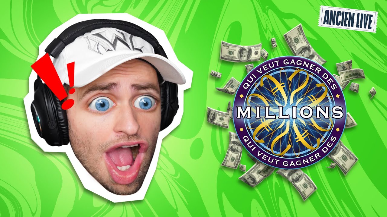 Qui Veut Gagner Des Millions ? - Rediffusion Squeezie du 08/04/2021