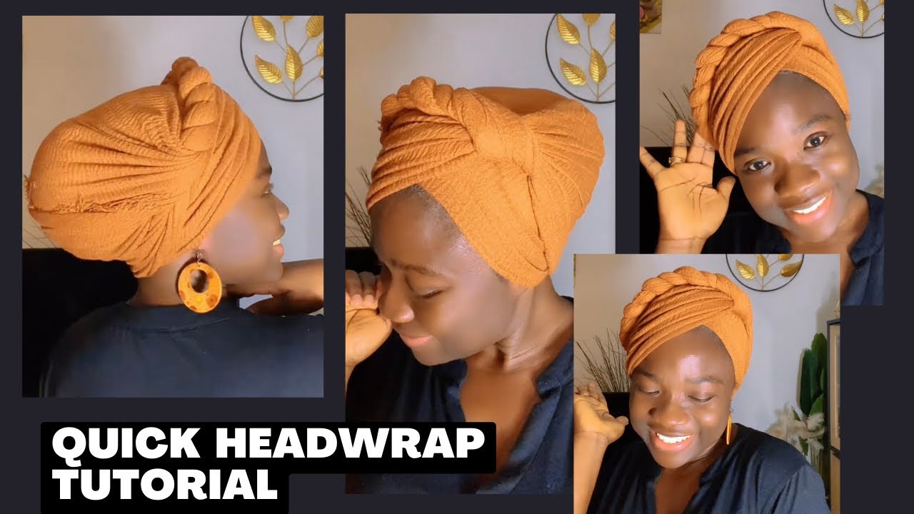 Простое руководство по повязке на голову/Тюрбан #tutorial #trend #easytutorial #headwrap