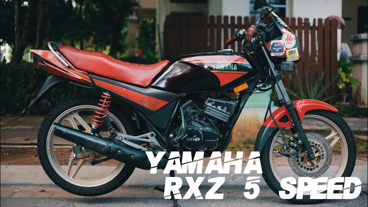 CINEMATIC YAMAHA RXZ 5 SPEED BROLL - OLD BUT GOLD, LEGEND SINCE 1986