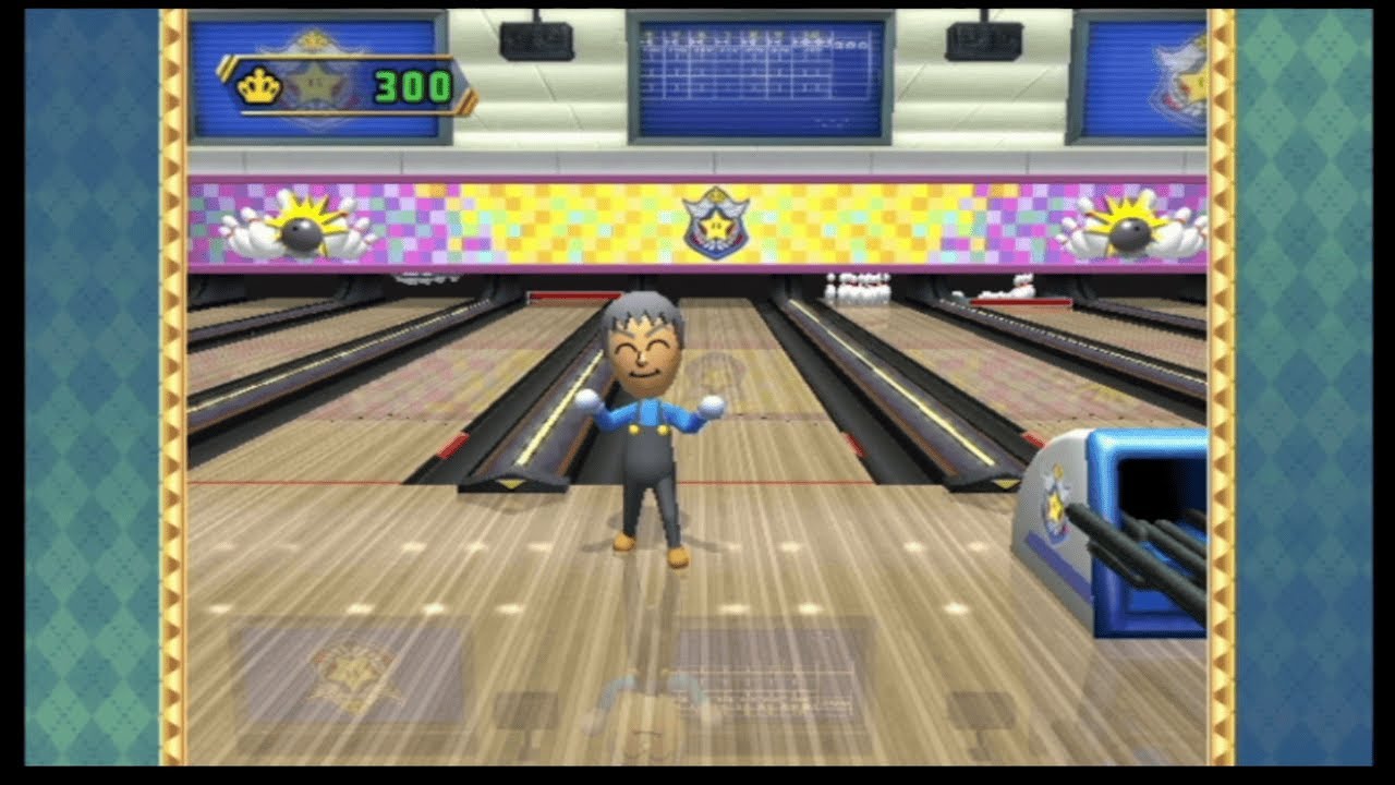 Mario Party 8 - Star Carnival Bowling: 10 Frames - Perfect 300 Game (Full Gameplay)
