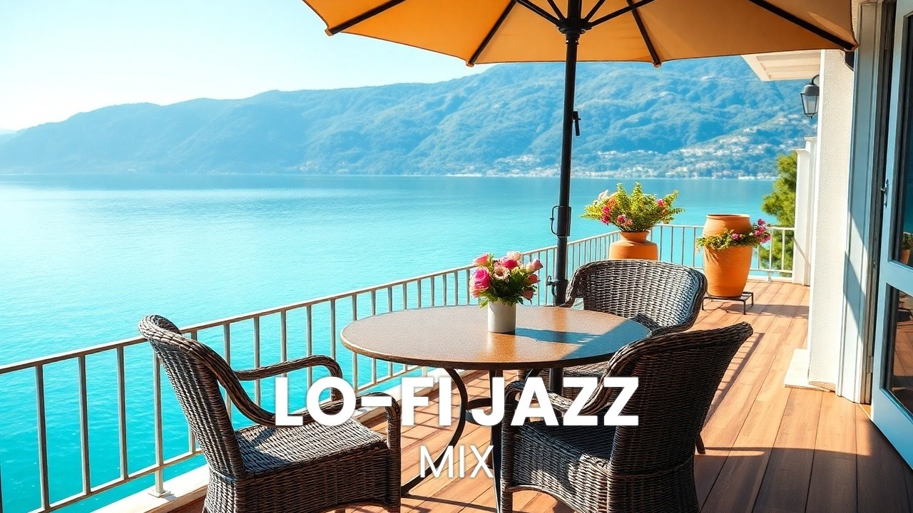 Sunset Jazz at the Cafe 🌇 Warm Instrumental Ambience