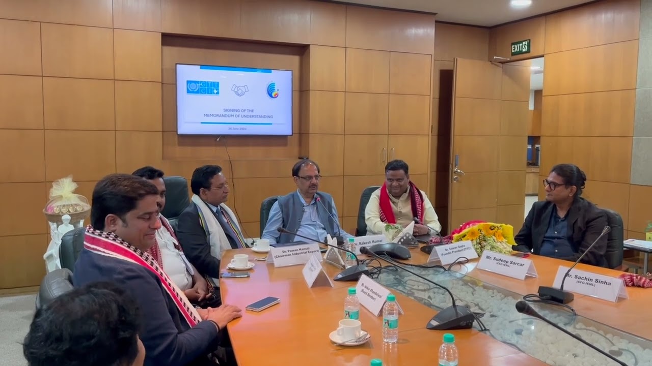 MOU signing between GTTCI & IEML | INDIA EXPOSITION MART LIMITED | GLOBAL TRADE & TECHNOLOGY COUNCIL