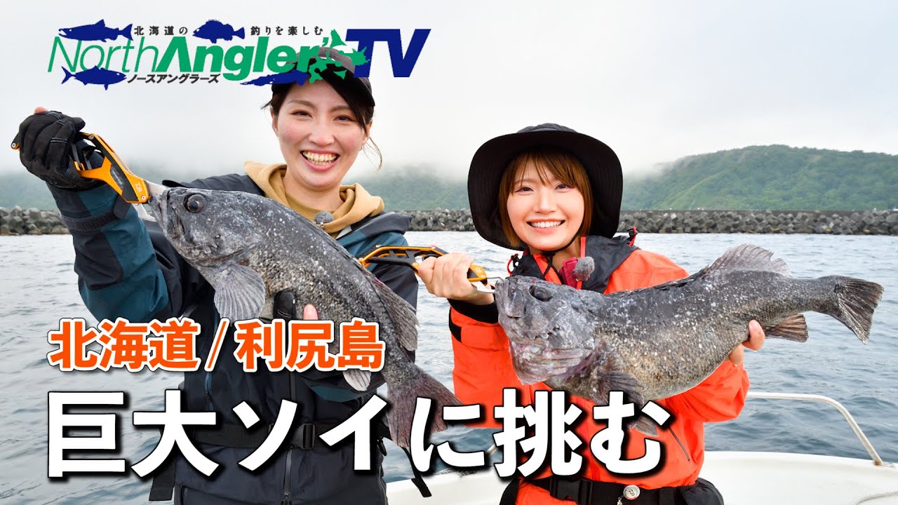 北海道利尻島／釣り人の楽園で巨大ソイに挑む