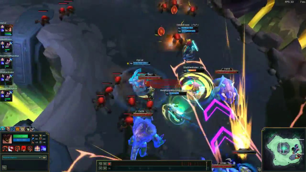 3rd Stage Kayn 2 Augments Odyssey Onslaught ~20 second kill