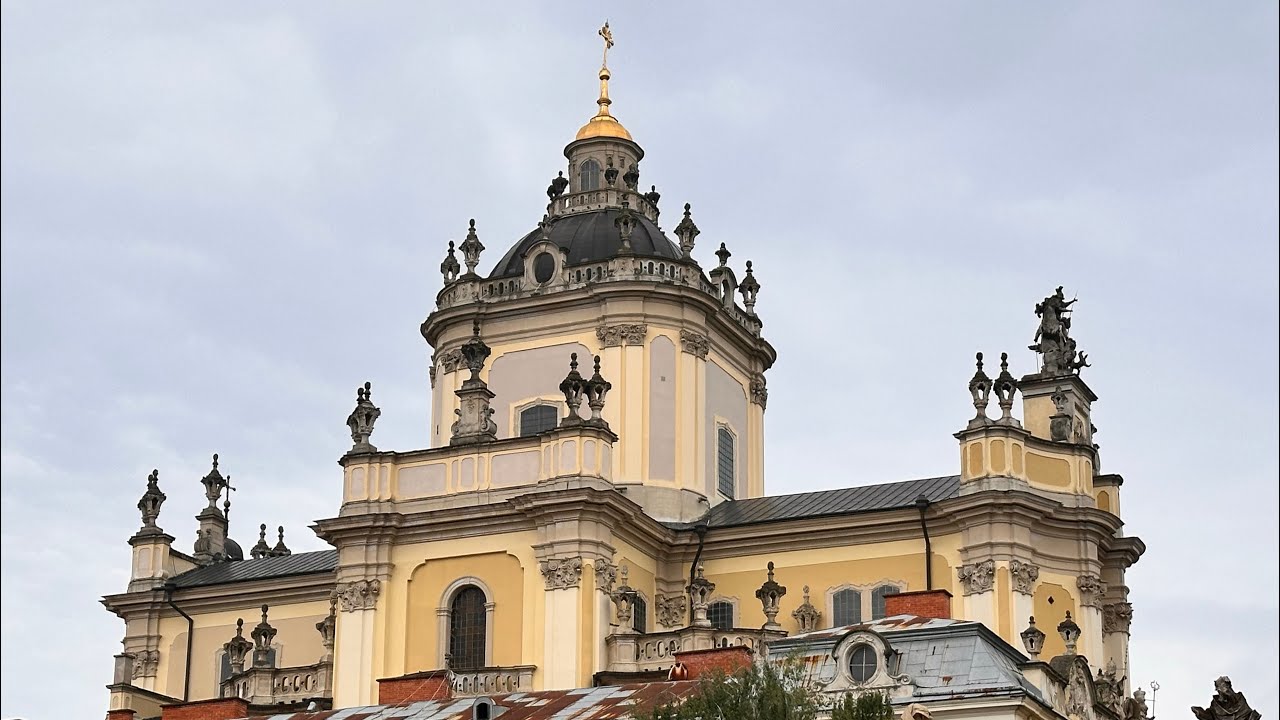 Собор Святого Юра у Львові | Прогулянка, архітектура та спів на Вознесіння. St. George’s Cathedral