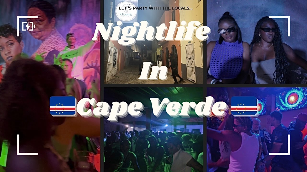 CAPE VERDE NIGHTLIFE VLOG 🇨🇻 | partying in Santa Maria + Espargos with locals