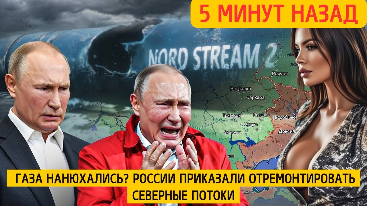 Газа нанюхались? России приказали отремонтировать Северные потоки - Путин не сдержался!