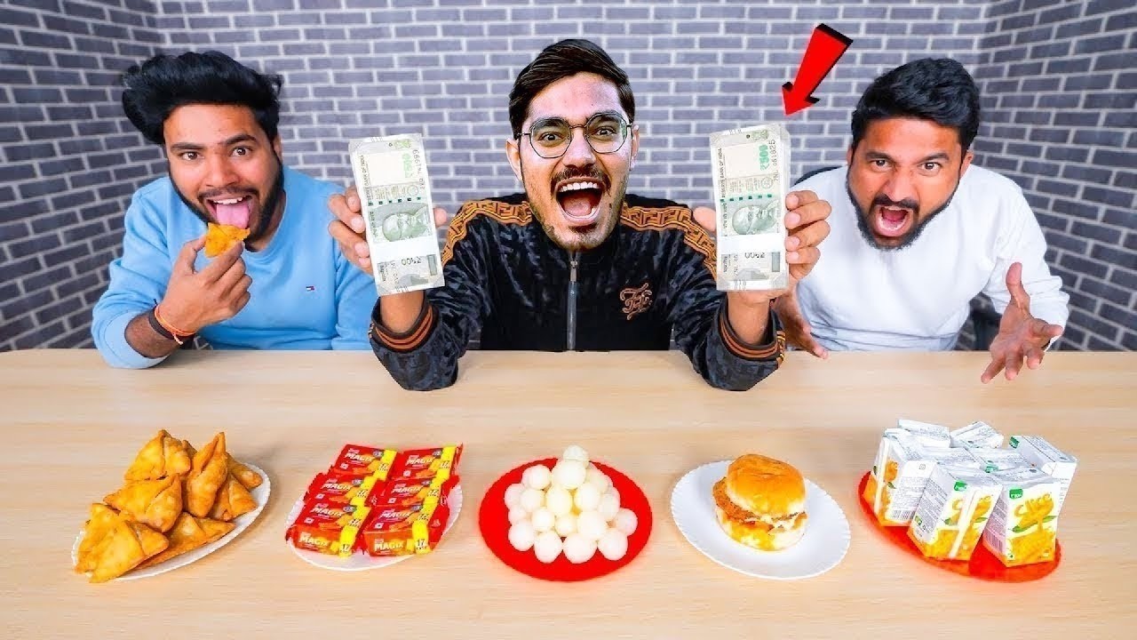 ₹100000 Food Eating Challenge🤑  कौन ज्यादा खाना खा पायेगा Who Will Win