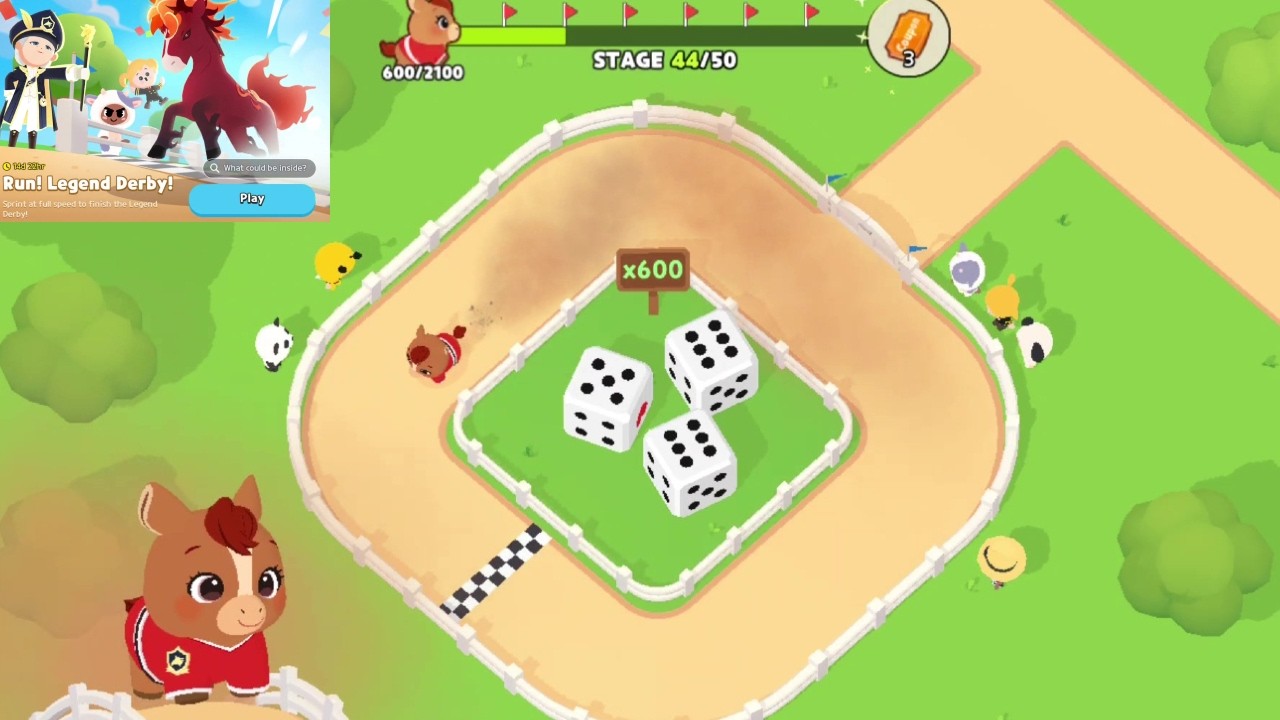 RUN! LEGEND DERBY! PLAY TOGETHER