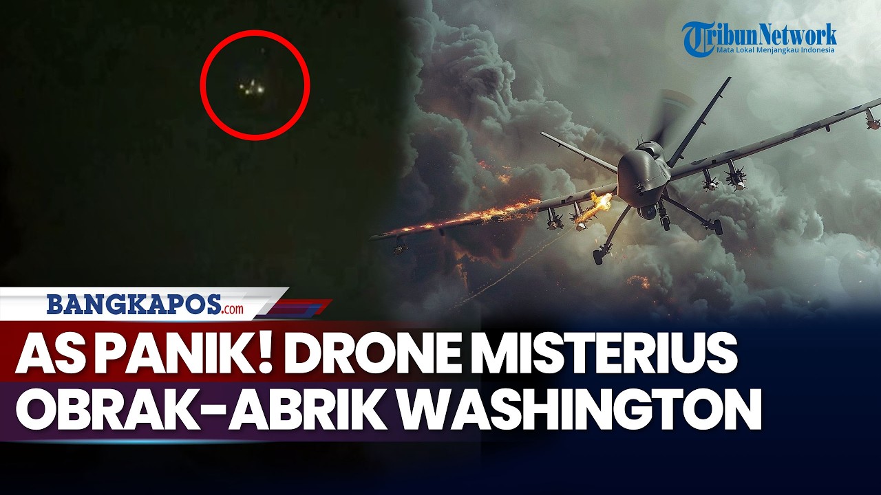AS Panik! Drone Misterius Obrak-abrik Washington, Teheran Perkuat Nuklir Bawah Tanah