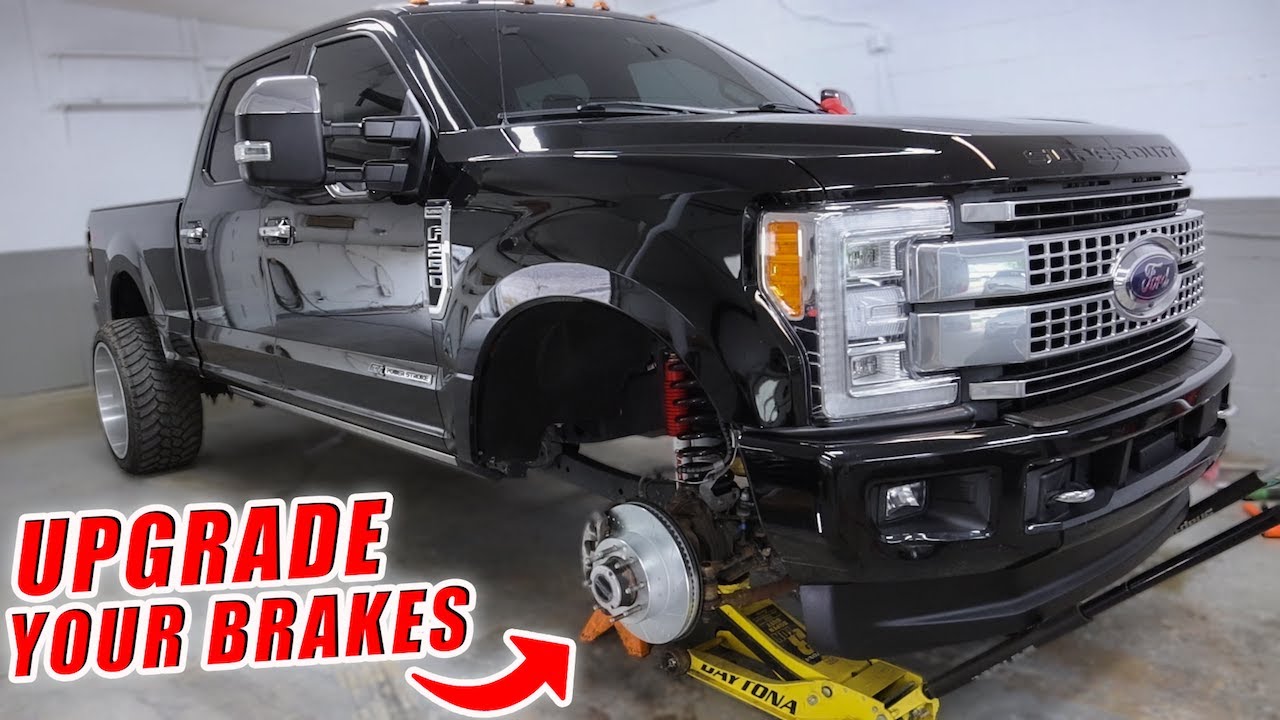 БОЛЬШАЯ МОДЕРНИЗАЦИЯ ТОРМОЗОВ Ford F250 - СЖЕРТВЫ МОИ ЗАВОДСКИЕ ТОРМОЗА!