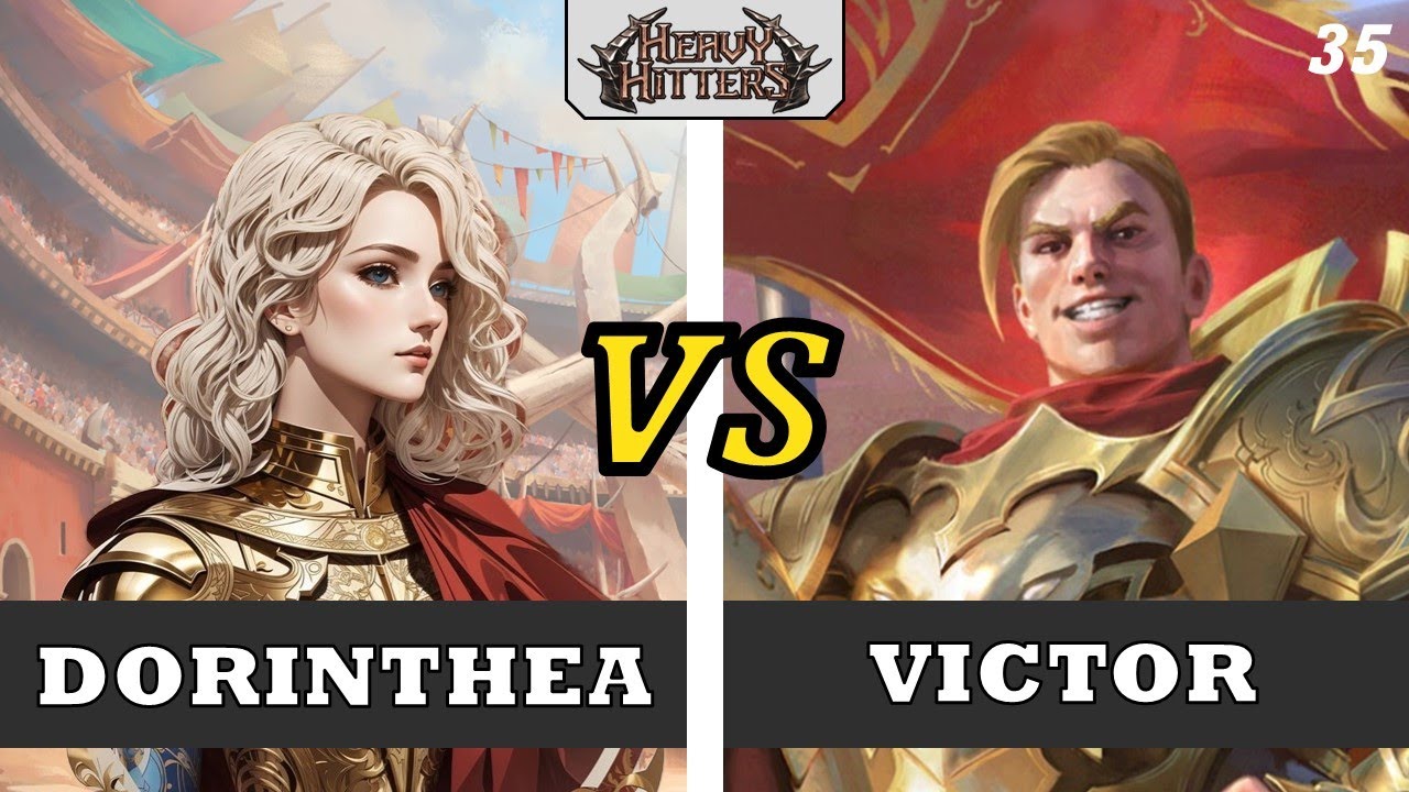 Dorinthea vs Victor | Testing Gameplay | Talishar | Heavy Hitters