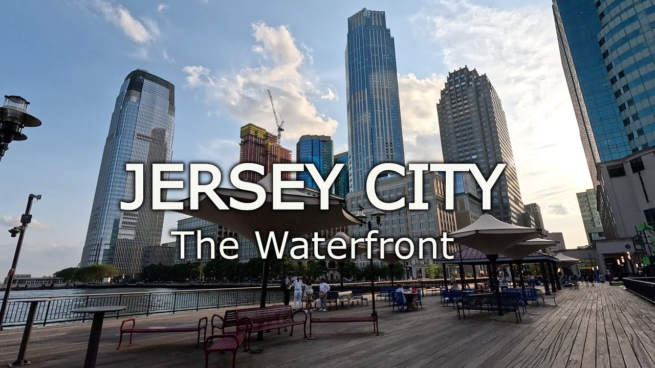 New Jersey - Walking tour Jersey City  4К 60fps