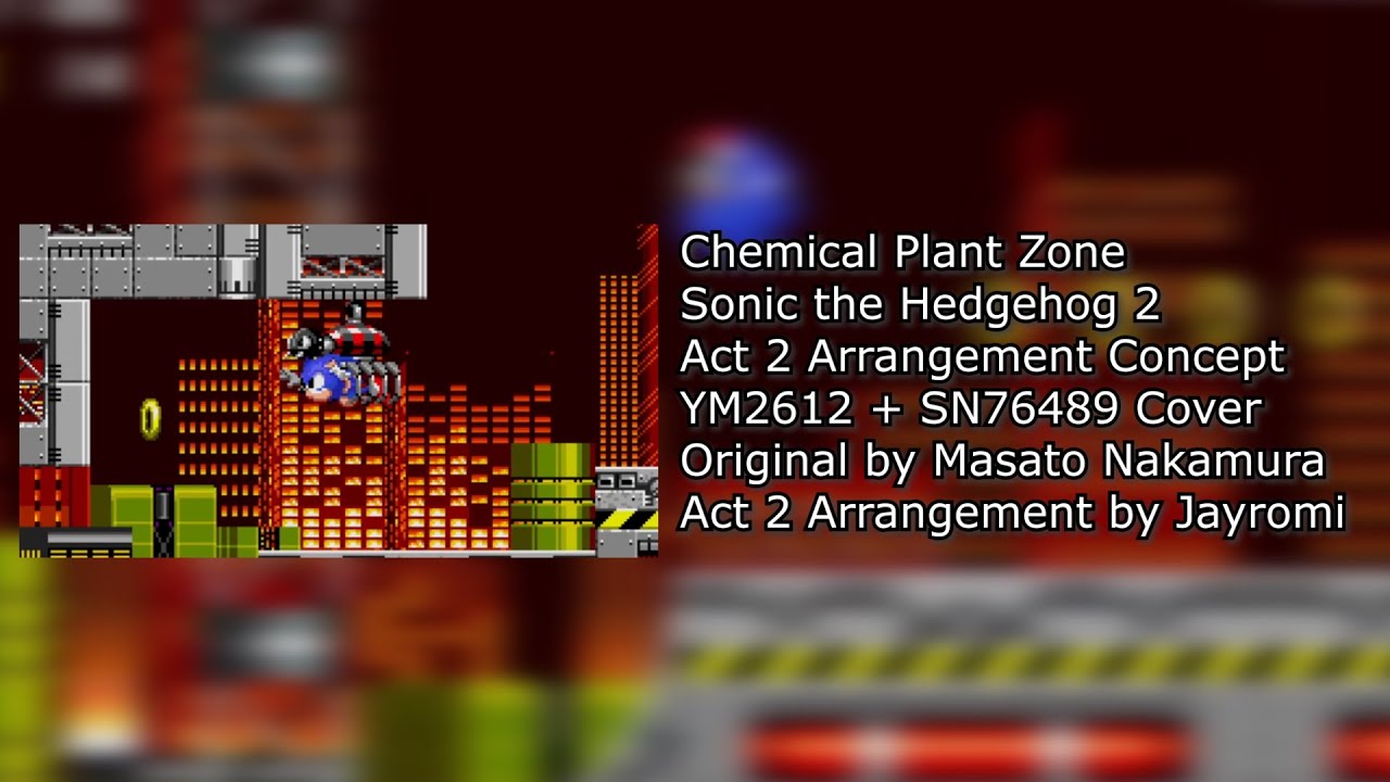 Chemical Plant Zone ~ Sonic the Hedgehog 2 (Act 2 Arrangement) | YM2612+SN76489 Cover