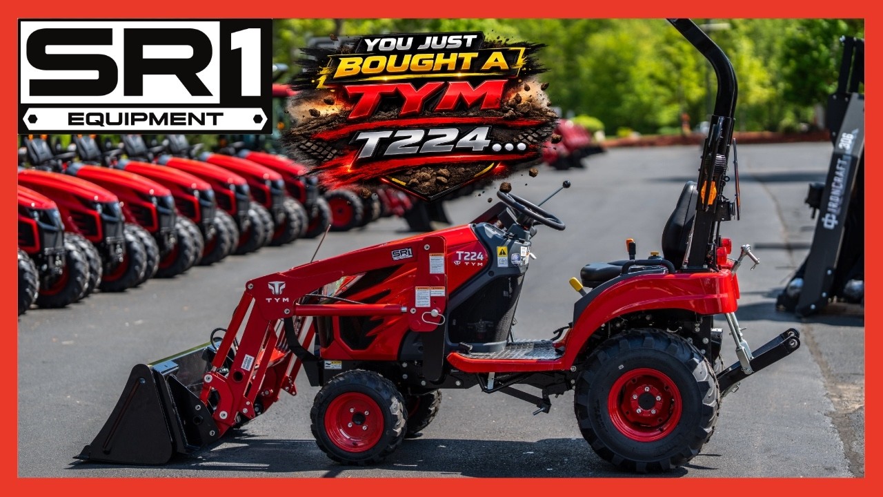 You just purchased a TYM T224 (Full Guide)