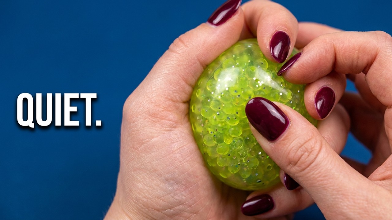 Warning: Intense Tingles! 30min Stress Ball Squeezing ASMR