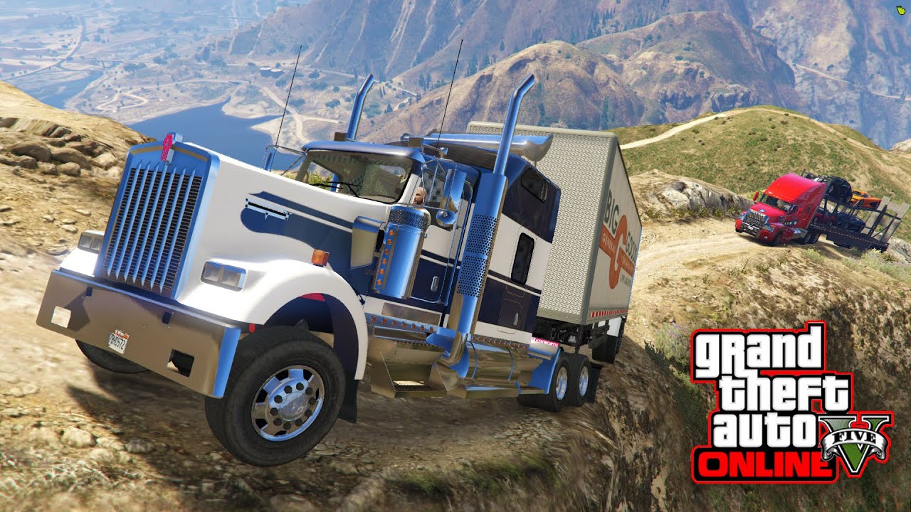 ¡SUBIENDO KENWORTH W900 Y MÁS MODS AL MONTE CHILIAD! | GTA V ONLINE