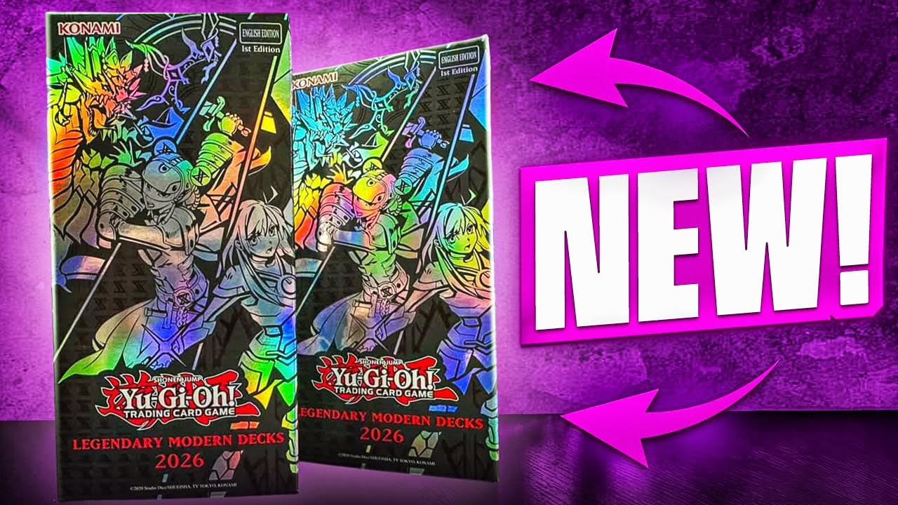 LEGENDARY MODERN DECKS 2026 ARE HERE! Opening NEW Yu-Gi-Oh! Cards Early