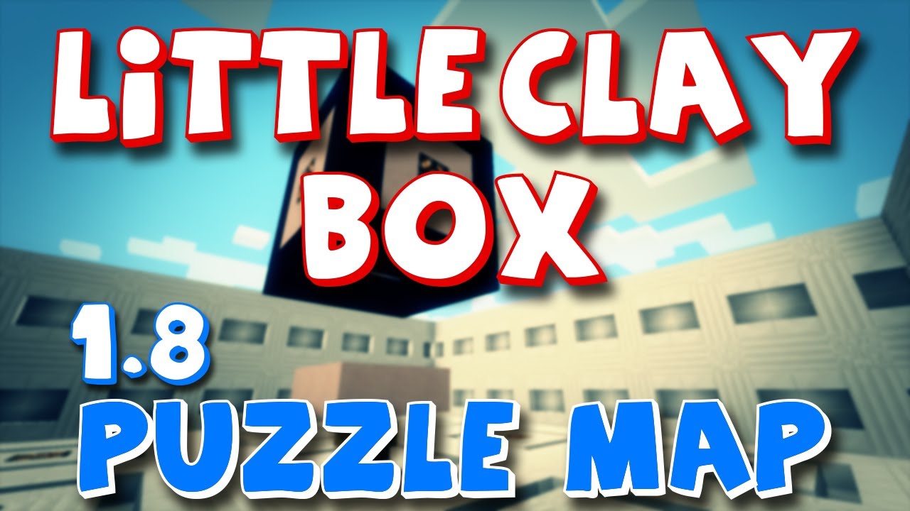 Let's Play Minecraft: The Little Clay Box! A Minecraft 1.8 Puzzle Map