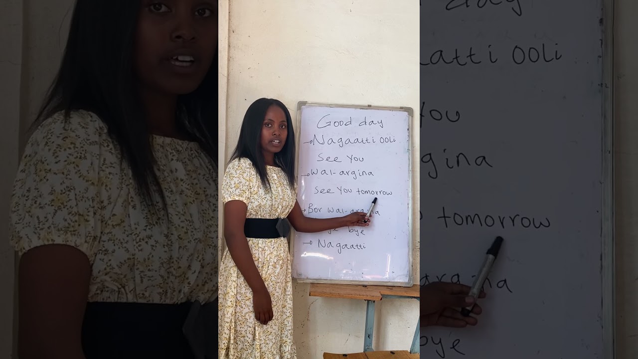 Afan Oromo in English