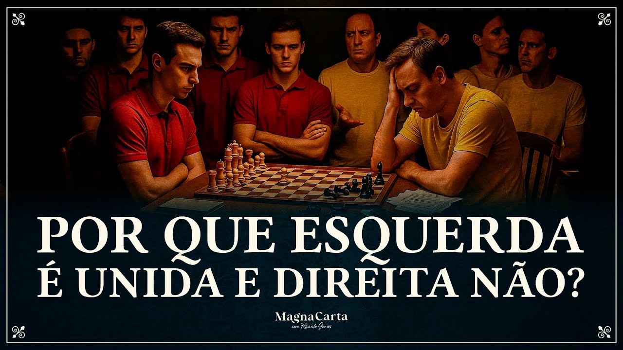 3 EXPLICAÇÕES PARA ESQUERDA UNIDA E DIREITA FRAGMENTADA | Magna Carta por Ricardo Gomes