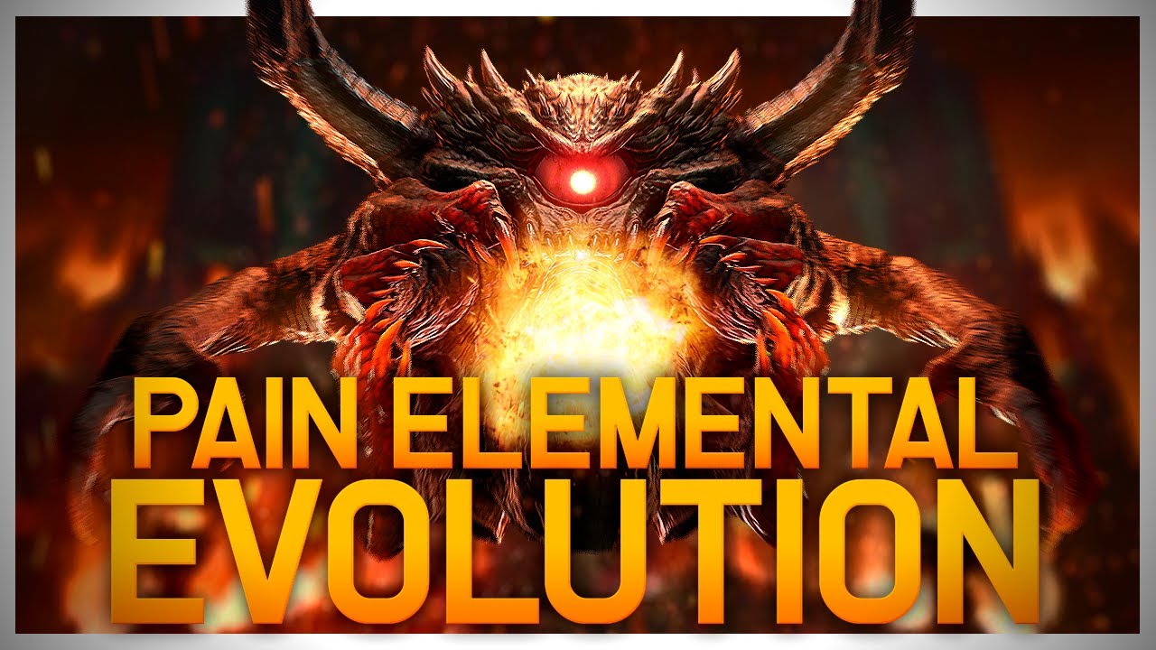 Элементаль боли из Doom Eternal Evolutionary Origins | Как это может быть связано с Какодемоном