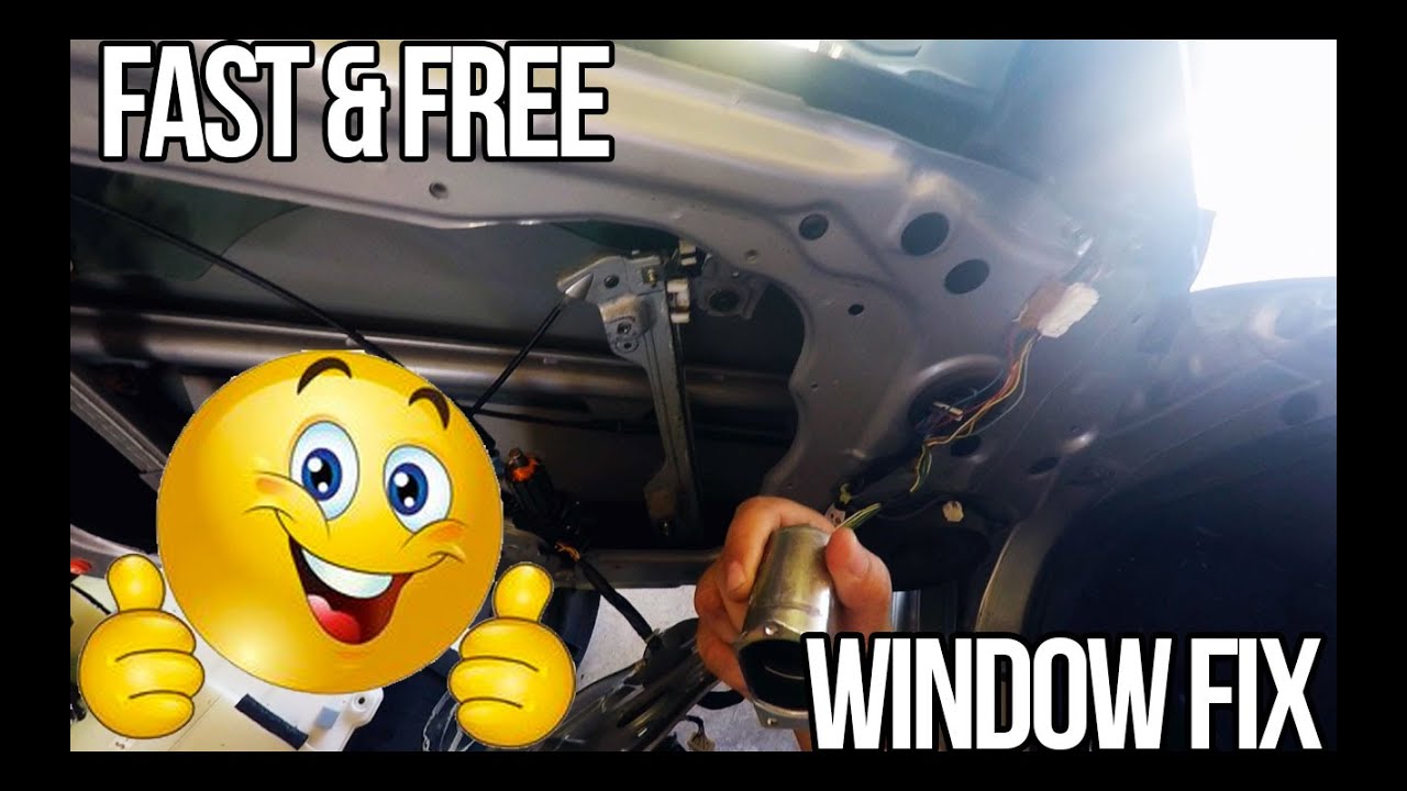 How to: Nissan 350z Quick Window Fix