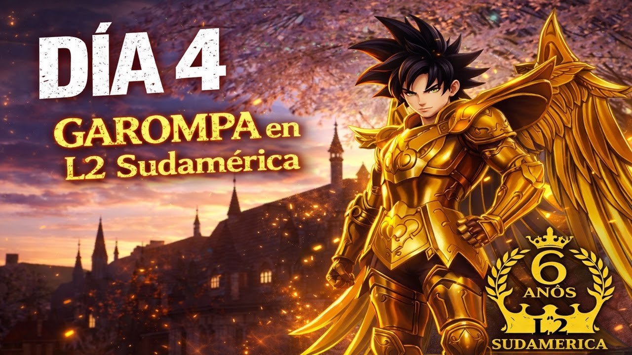 DÍA 4 en L2 Sudamérica x10 👑 GAROMPA EN ACCIÓN