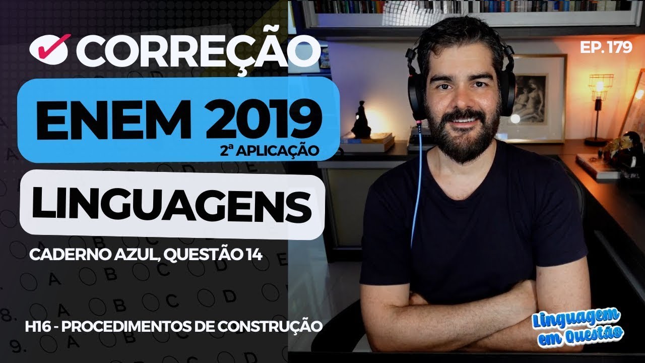 ENEM 2019 2ª aplicação: 