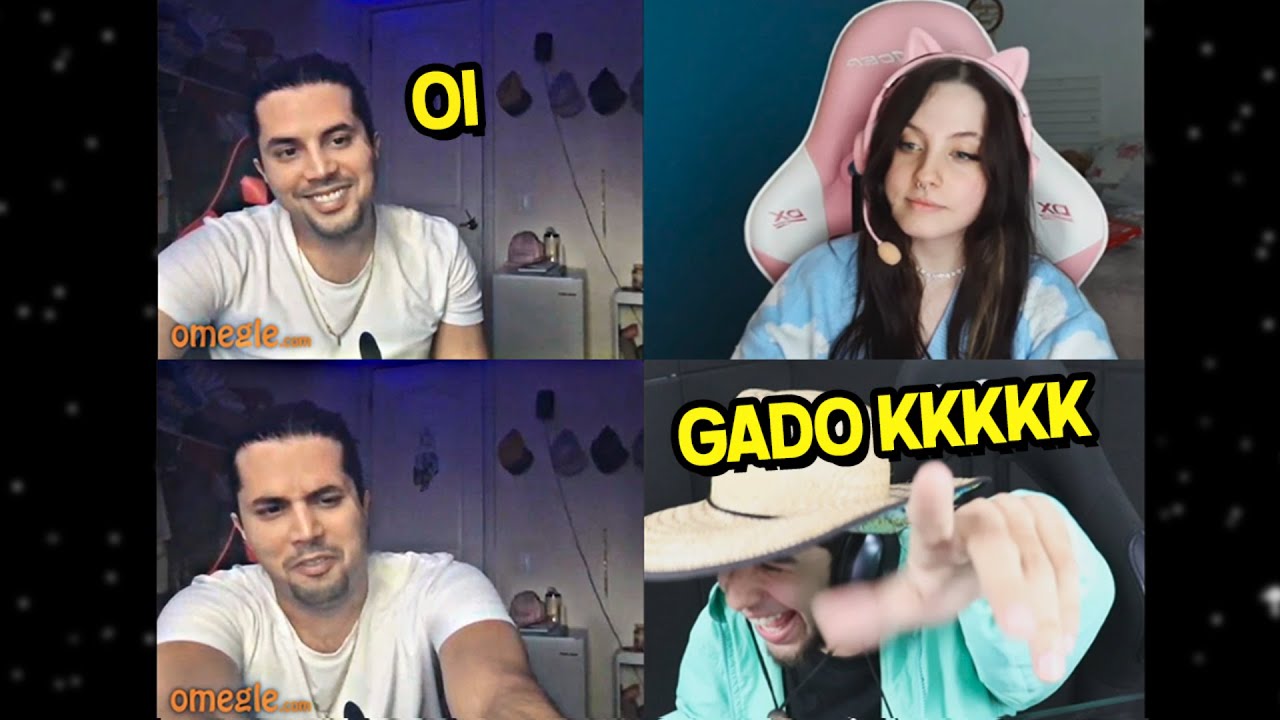 TROLLANDO OS GADOS do OMEGLE 🤠 kkkkkkkkkkkkk