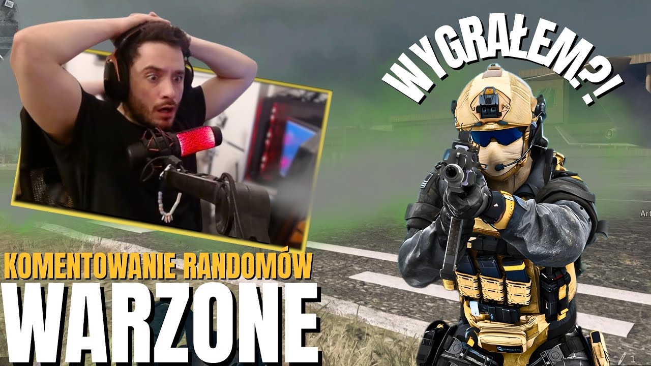 KAŻUAL URODZONY W CZEPKU?! - CZY JEST SBMM W WARZONE (KOMENTOWANIE RANDOM&Oacute;W)