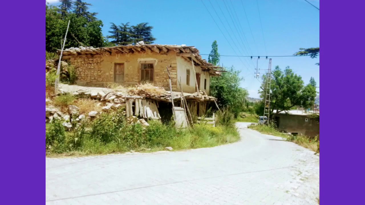 Ben rüyamda köyümü gördüm.