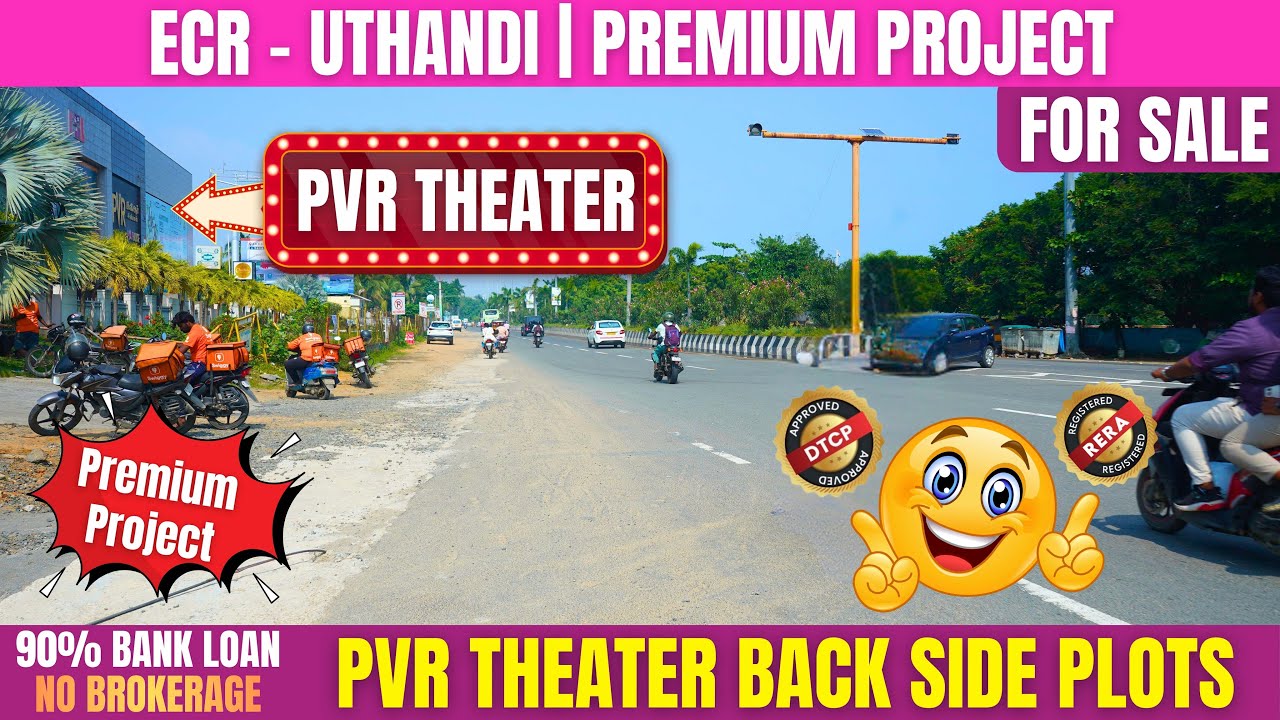 ECR - Uthandi Land For Sale | Premium Project - High Demand | 90% Bank Loan #uthandi #ecrland #ecr