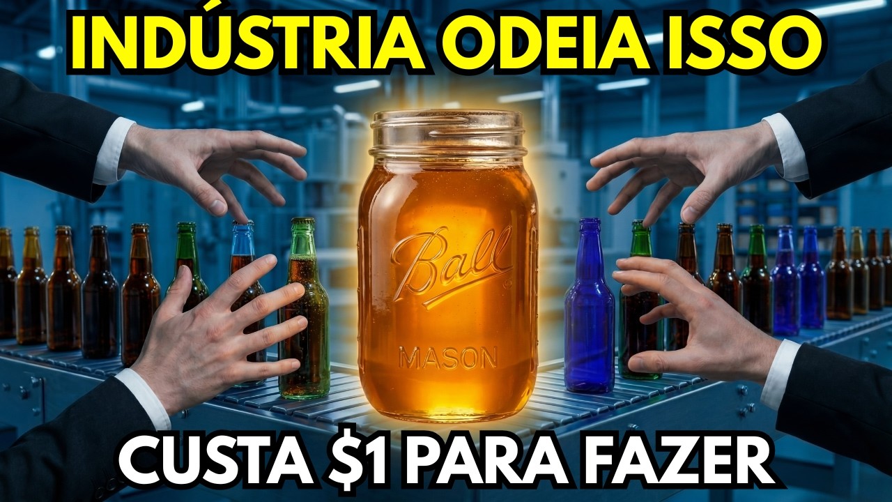 Bebida com 8.000 anos. Custo de produção: US$ 1. O segredo caseiro que uma indústria de US$ 90...