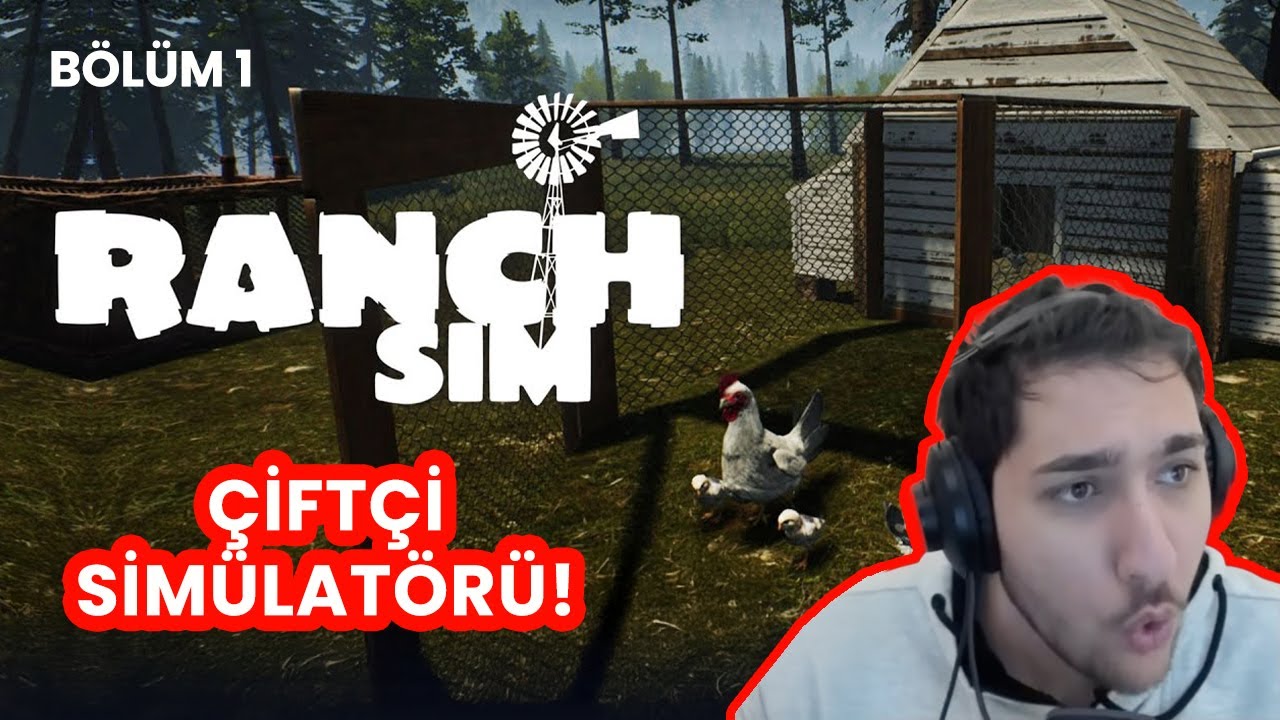ÇİFTLİK KURUP TAVUK YUMURTLATTIM ! RANCH SİMULATOR (1. BÖLÜM)