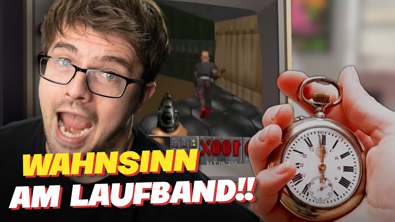 WAHNSINN am LAUFBAND!! Reaktion auf Speedrunning - Die ewige Suche nach dem Gold