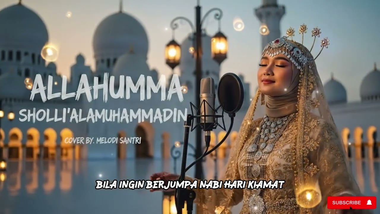 Allahumma Sholli ‘Ala Muhammadin Cover Musik Arab | Sholawat Pujian Pembuka Hajat & Penentram Hati 🤍