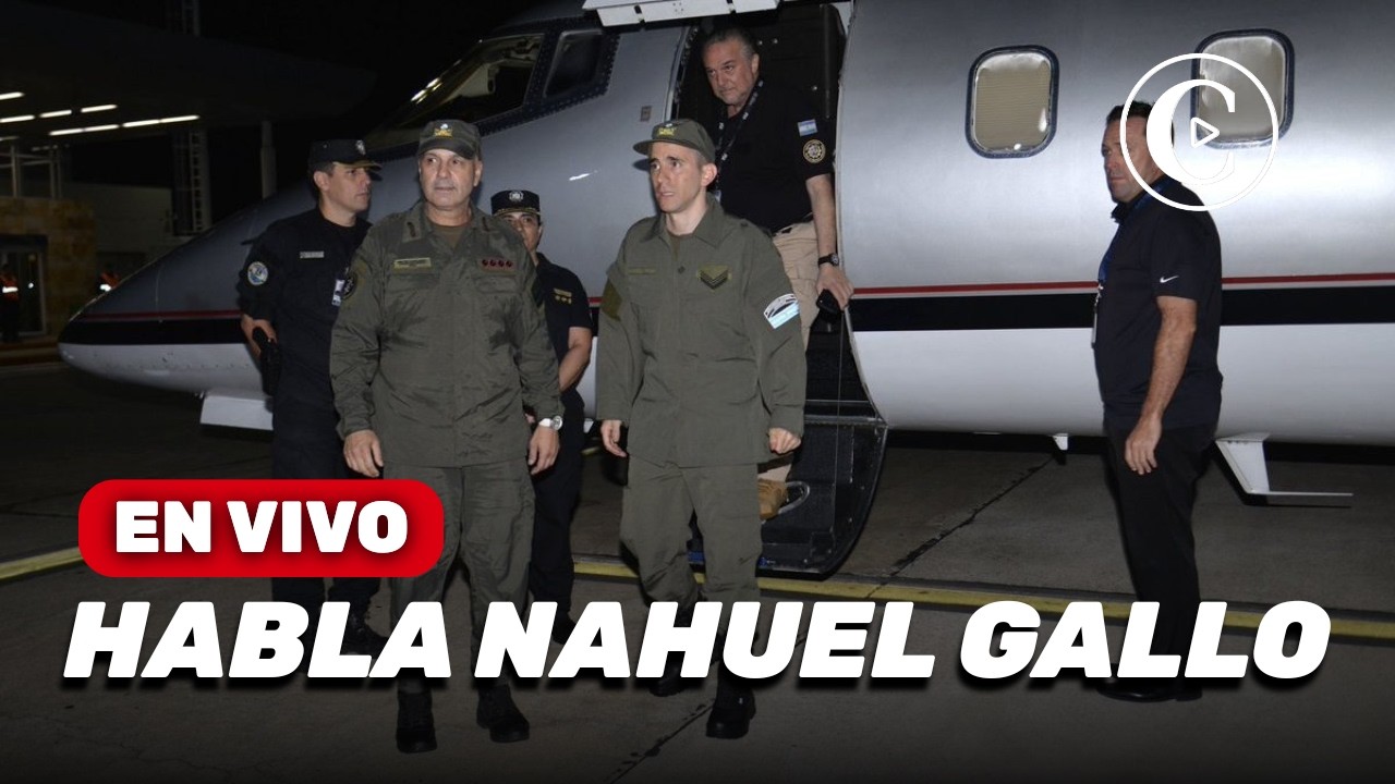 🔴 EN VIVO | NAHUEL GALLO EN ARGENTINA: Conferencia del gendarme detenido en VENEZUELA