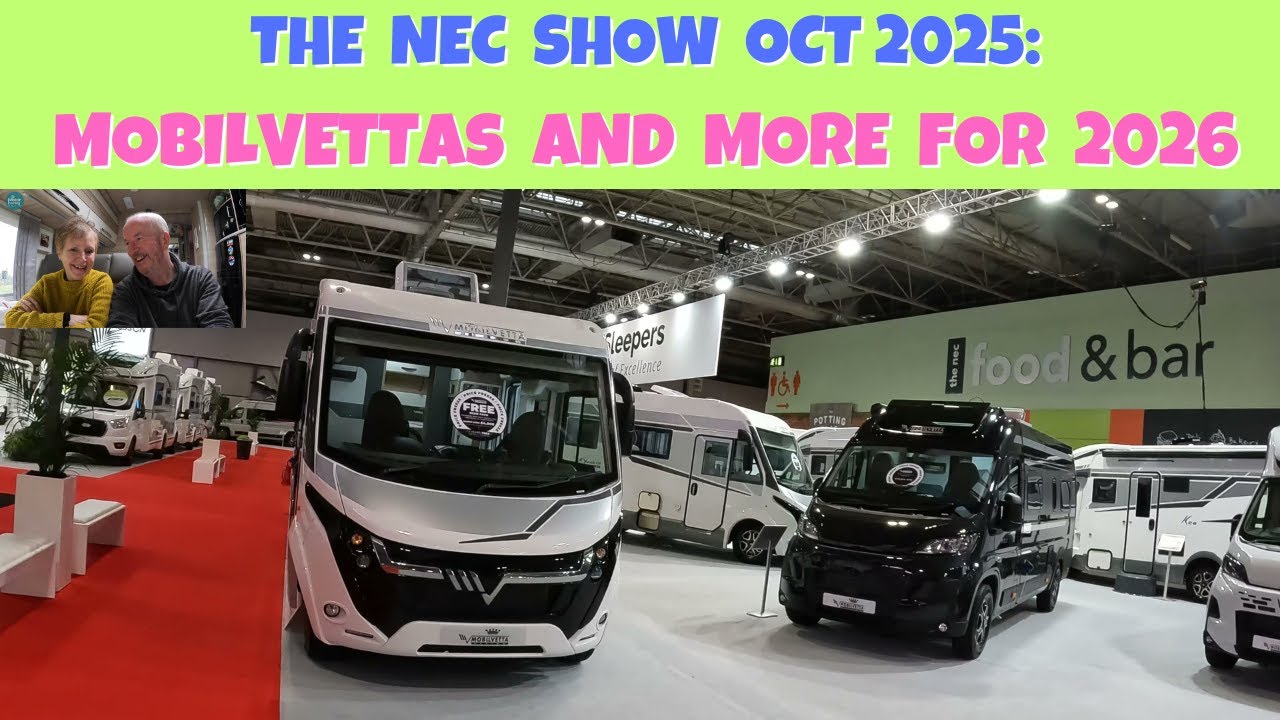 Выставка автодомов и караванов в октябре 2025 г.: автодома Mobilvettas и Marquis в 2026 г.