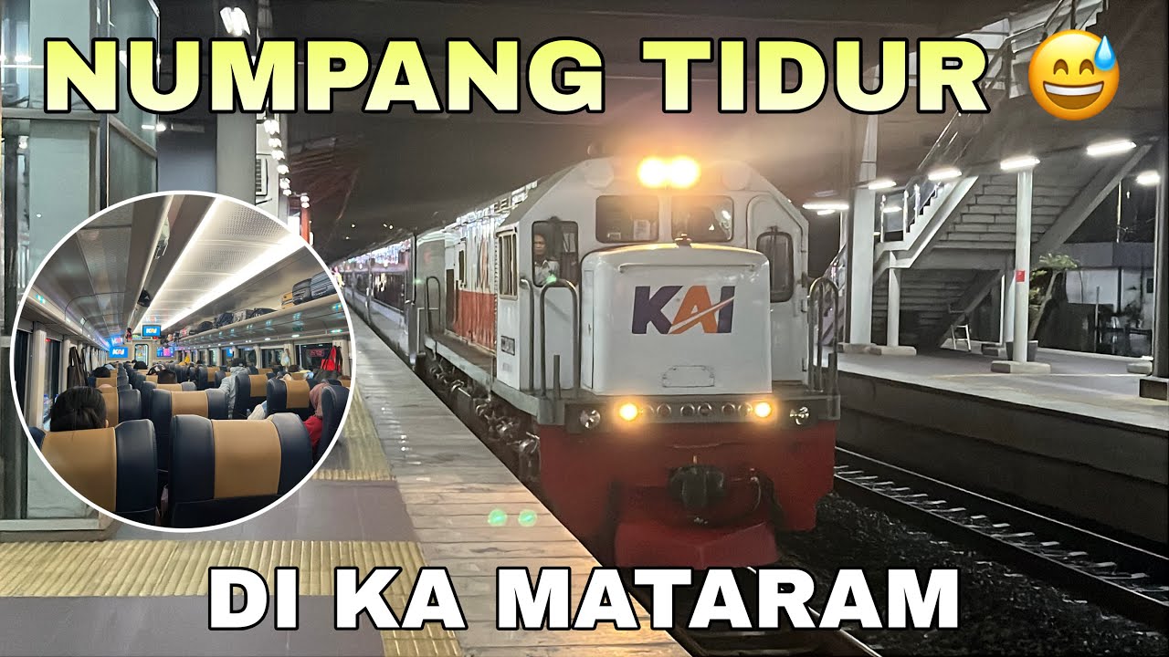 Perjalanan Naik KA Mataram Kelas Ekonomi Dari Stasiun Bekasi Ke Stasiun Yogyakarta 