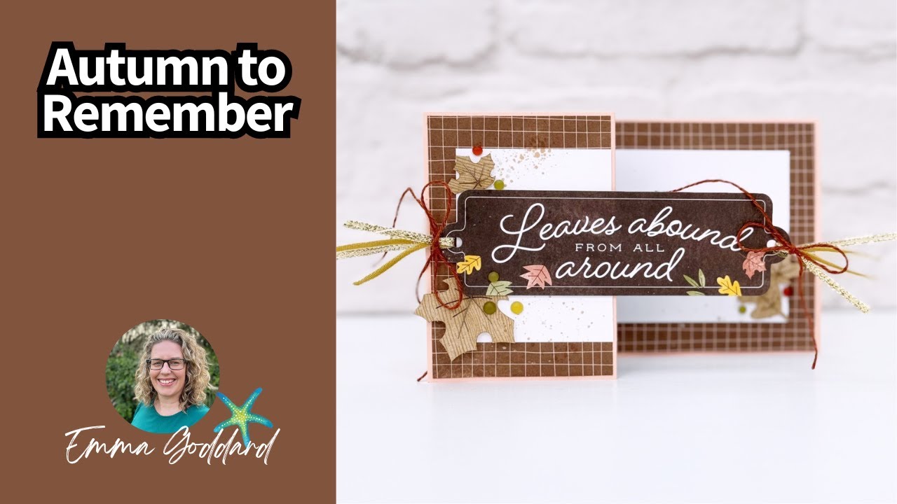 Z-Fold Card with Autumn to Remember