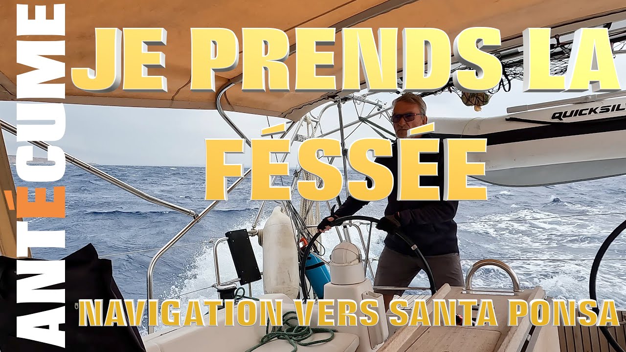 ⛵️En navigation excès de confiance je prends la fée🧚‍♂️ C