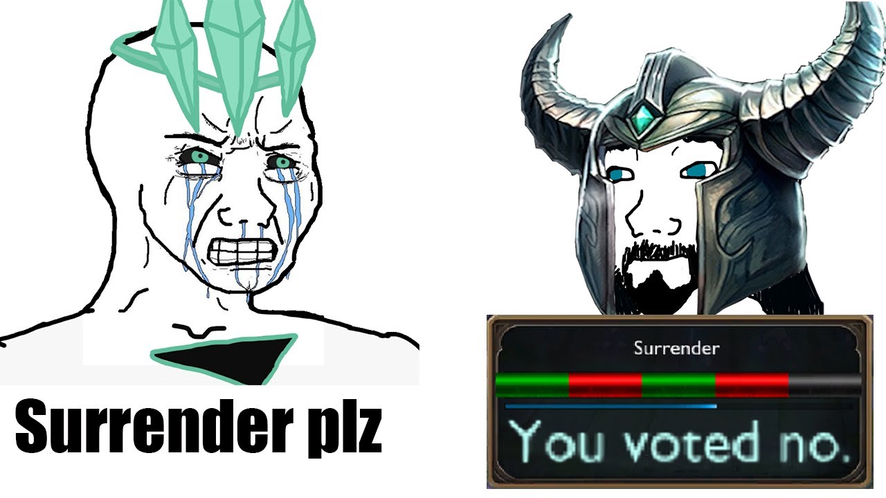 Surrendering is KILLING your LP gains! (League of legends)