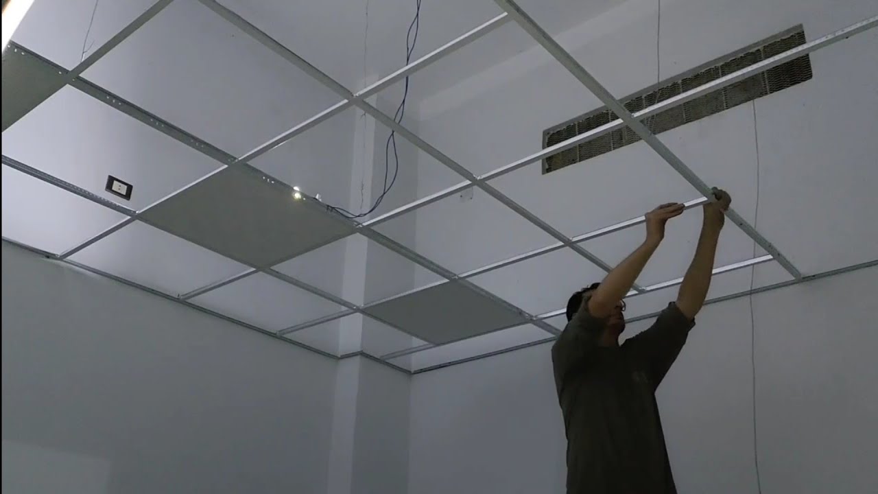 تركيب سقف معلق ceiling installation