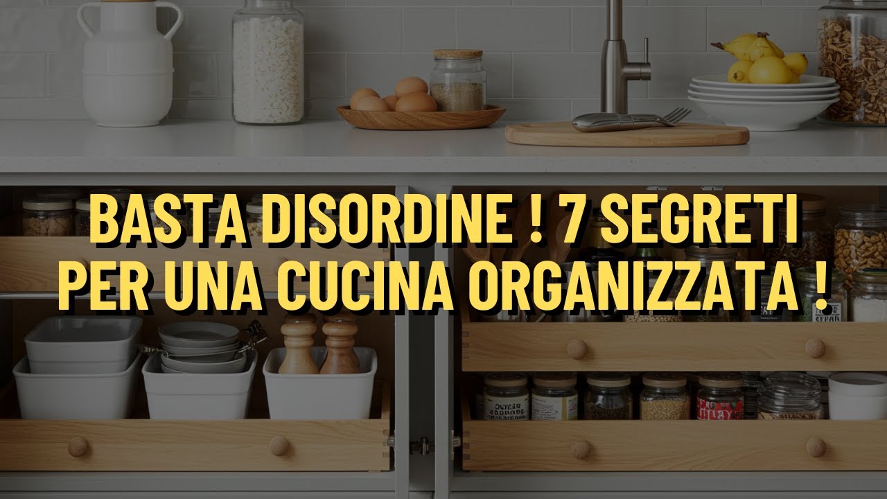 I migliori consigli per una cucina organizzata e funzionale - Pulizia e organizzazione totali
