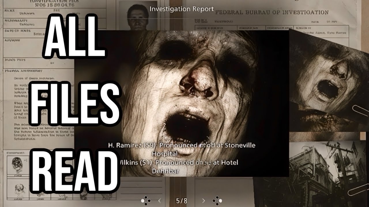 Resident Evil 9 Requiem - Full Backstory - All Files Read 4k