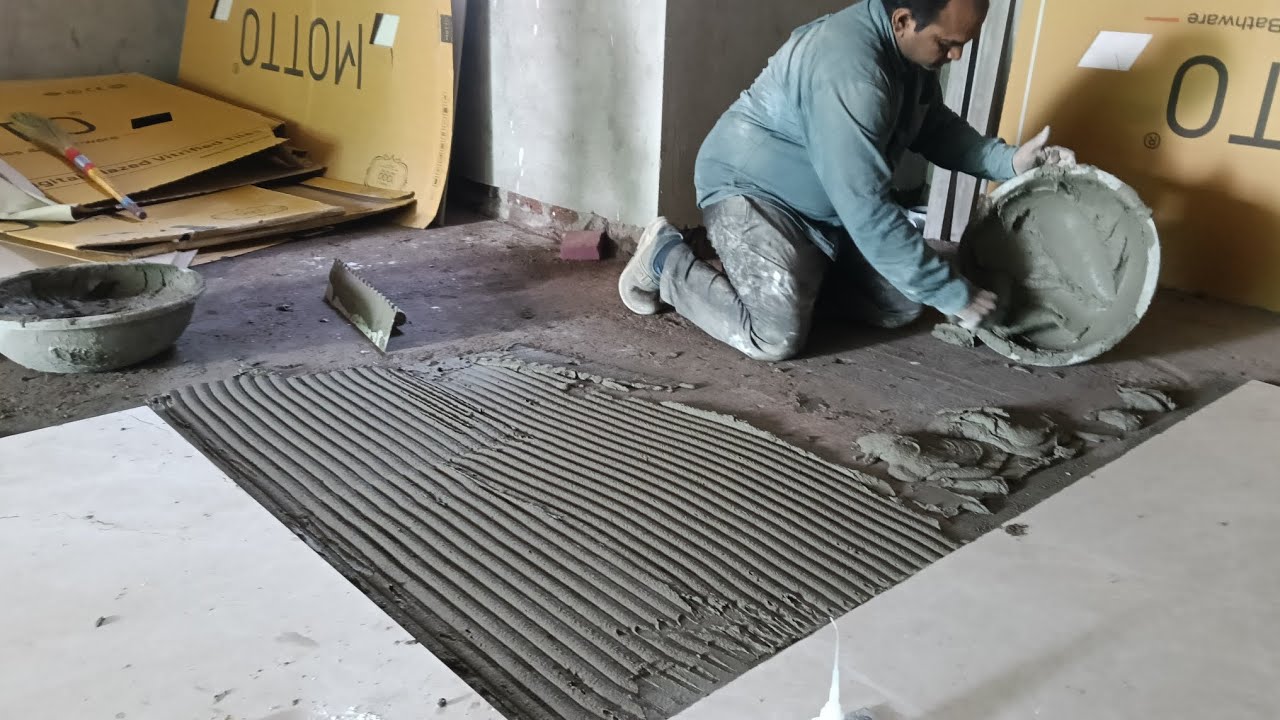 સાવધાન | tiles fitting | floring work
