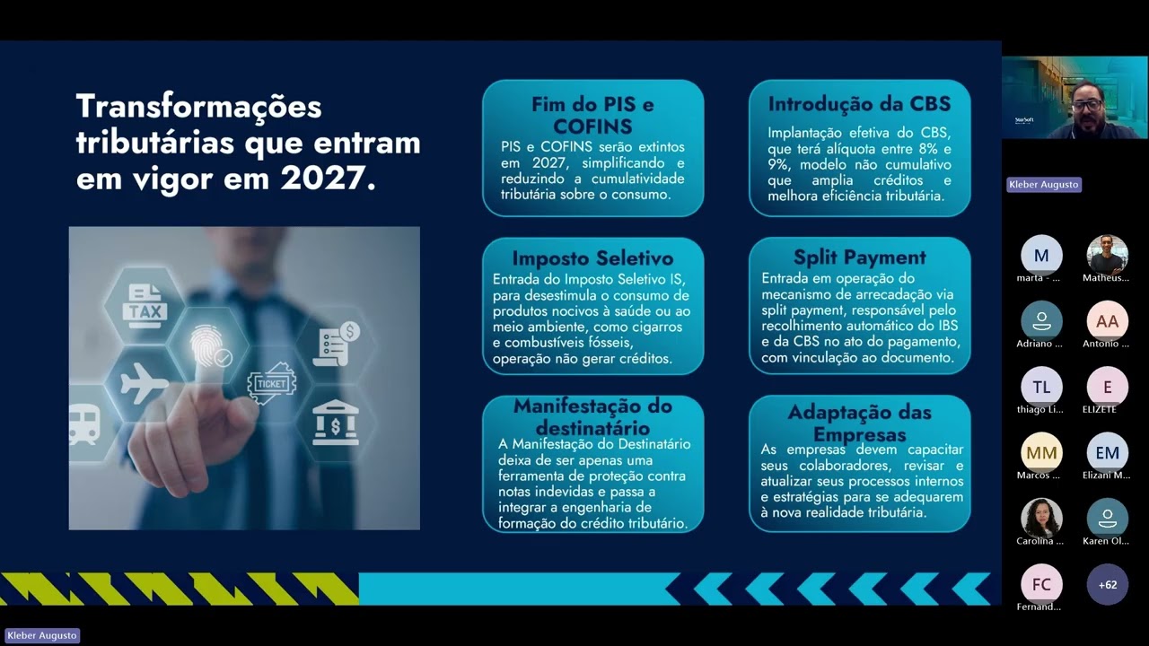Webinar - Já estou faturando com IBS e CBS: quais são os próximos passos?